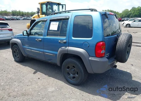 2004 Jeep Liberty Sport from USA, damaged, VIN 1J4GL48K04W163814